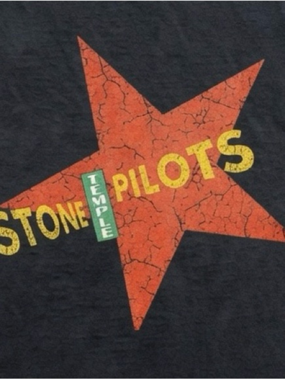 Gildan Black Stone Temple Pilots Star Graphic Tee - Picture 2 of 4